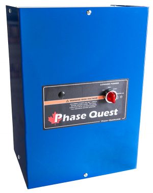 Rotary Phase Converter Control Panel - 3 HP